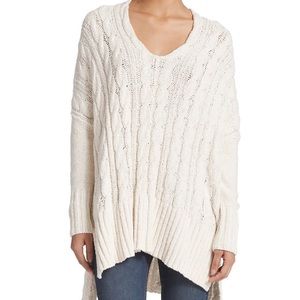 Free People Oversized Cable Knit